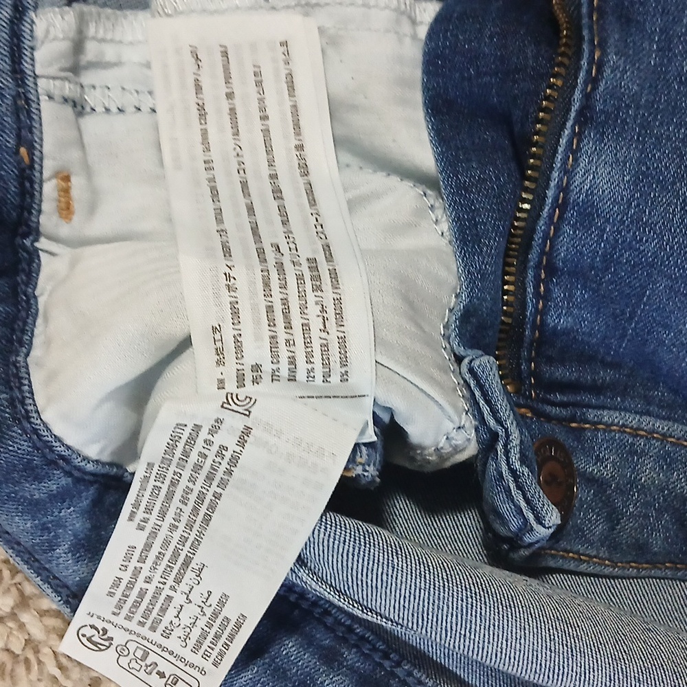 Hollister Blue High rise Flare Wide Leg Jeans - Picture 5 of 12